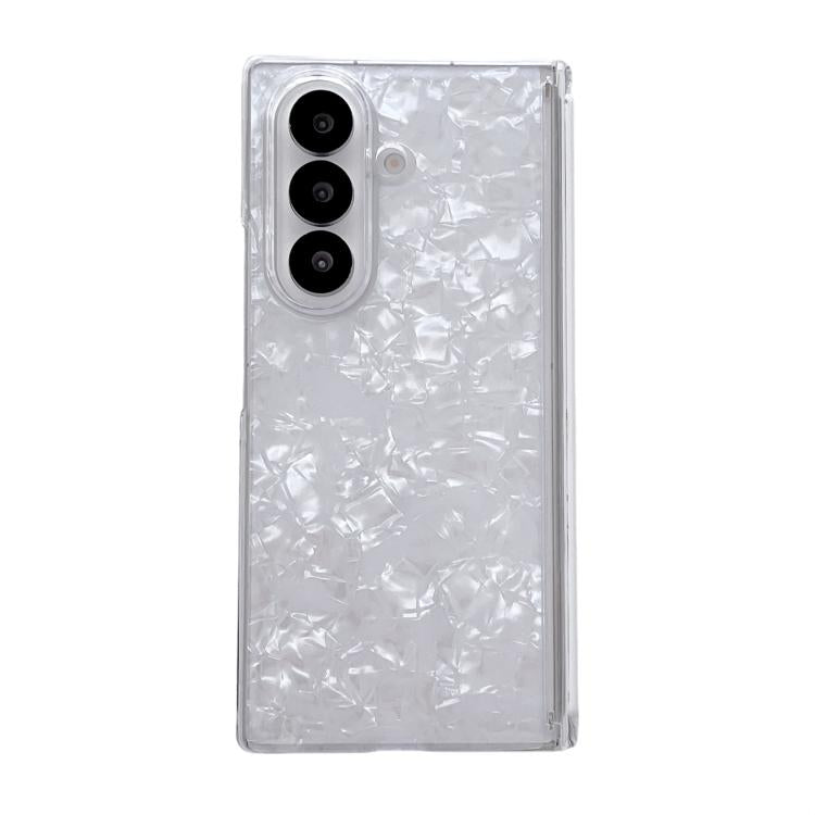 Custodia per telefono con texture a guscio perlato ad asse magnetico, For Galaxy Z Fold8 Ultra 5G, For Samsung Galaxy Z Fold7 5G, For Samsung Galaxy Z Fold Special, For Samsung Galaxy Z Fold6 5G