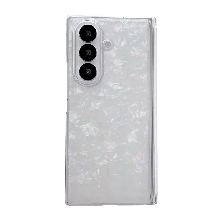 Custodia per telefono con texture a guscio perlato ad asse magnetico, For Galaxy Z Fold8 Ultra 5G, For Samsung Galaxy Z Fold7 5G, For Samsung Galaxy Z Fold Special, For Samsung Galaxy Z Fold6 5G
