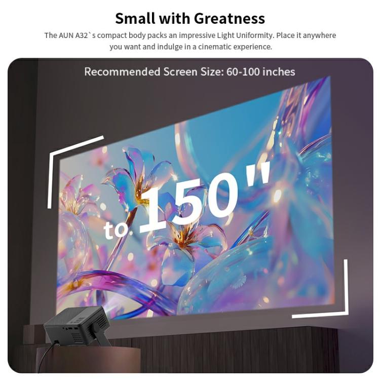 Proiettore Smart AUN A32 Pro 1280x720P 300ANSI Android 13