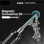 2UUL KAKA Avvitatore magnetico a coppia regolabile, Tri-Point 0.6, Philips 1.2, Pentalobe 0.8