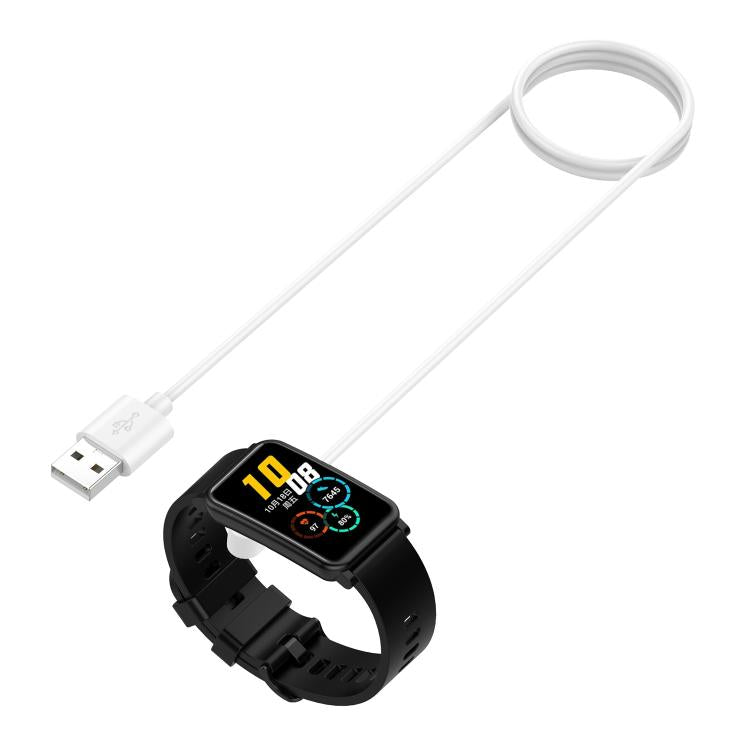 Cavo di ricarica magnetico con porta USB xDfind per Huawei Band 10 / 9 / 8 / Watch Fit3, lunghezza: 1 m, USB Port (White), USB Port (Black)
