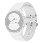 Cinturino per orologio in silicone con fibbia a sgancio rapido e tinta unita xDfind, For Samsung Galaxy Watch7 / Watch FE 40mm, For Samsung Galaxy Watch6 / Watch6 Classic