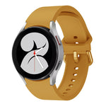 Cinturino per orologio in silicone con fibbia a sgancio rapido e tinta unita xDfind, For Samsung Galaxy Watch7 / Watch FE 40mm, For Samsung Galaxy Watch6 / Watch6 Classic