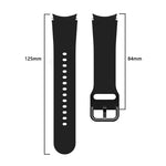 Cinturino per orologio in silicone con fibbia a sgancio rapido e tinta unita xDfind, For Samsung Galaxy Watch3 41mm