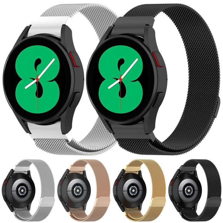 Cinturino per orologio xDfind Milan in acciaio inossidabile con sgancio rapido magnetico., For Samsung Galaxy Watch7 / FE / 6 / 5 / 4, For Samsung Galaxy Watch6 / Watch6 Classic, For Samsung Galaxy Watch5 / Watch5 Pro                                   ...