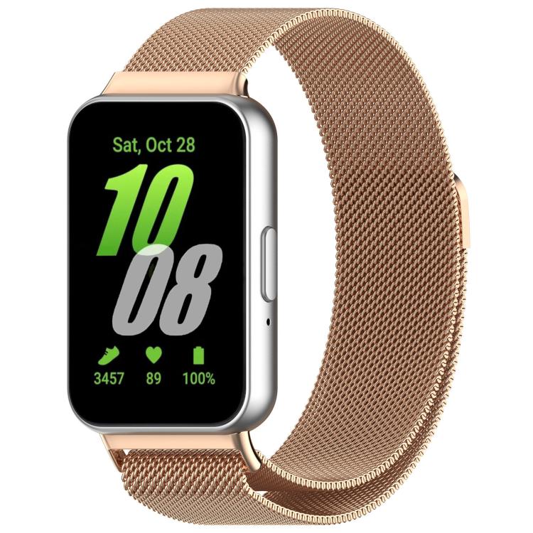 Cinturino per orologio xDfind Milan in acciaio inossidabile magnetico, For Samsung Galaxy Fit 3