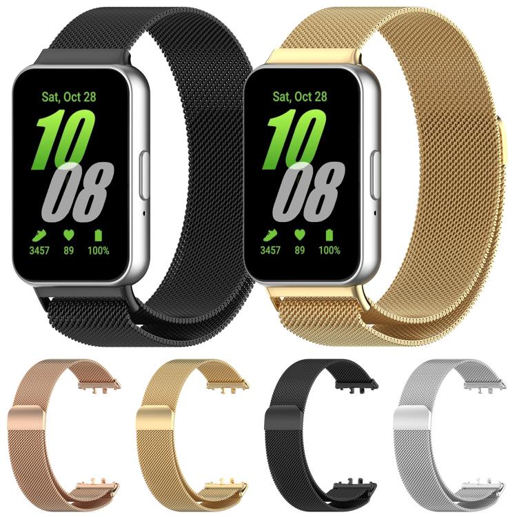 Cinturino per orologio xDfind Milan in acciaio inossidabile magnetico, For Samsung Galaxy Fit 3
