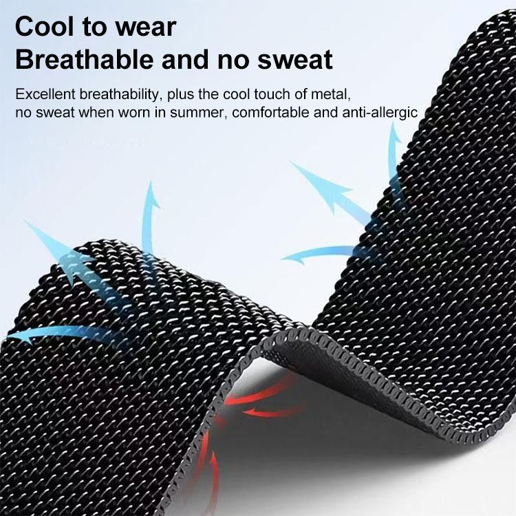 Cinturino per orologio xDfind Milan in acciaio inossidabile magnetico, For Xiaomi Band 10 Pro/9 Pro/Redmi Watch 6/5/4, For Xiaomi Smart Band 10/10 NFC/9/9 NFC/8/8 NFC, For Xiaomi Smart Band 10 / 10 NFC / 9 / 9 NFC, For Redmi Watch 5 / Watch 4          ...