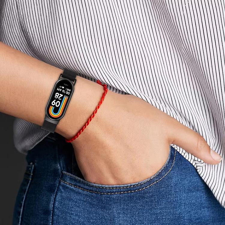 Cinturino per orologio xDfind Milan in acciaio inossidabile magnetico, For Xiaomi Band 10 Pro/9 Pro/Redmi Watch 6/5/4, For Xiaomi Smart Band 10/10 NFC/9/9 NFC/8/8 NFC, For Xiaomi Smart Band 10 / 10 NFC / 9 / 9 NFC, For Redmi Watch 5 / Watch 4          ...