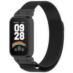 Cornice per orologio xDfind con cinturino magnetico in metallo integrato., For Xiaomi Band 10 Pro/9 Pro/Redmi Watch 6/5/4, For Redmi Watch 5 / Watch 4, For Redmi Band 3 / Xiaomi Smart Band 9 Active, For Redmi Band 2 / Xiaomi Smart Band 8 Active