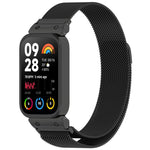 Cornice per orologio xDfind con cinturino magnetico in metallo integrato., For Xiaomi Band 10 Pro/9 Pro/Redmi Watch 6/5/4, For Redmi Watch 5 / Watch 4, For Redmi Band 3 / Xiaomi Smart Band 9 Active, For Redmi Band 2 / Xiaomi Smart Band 8 Active
