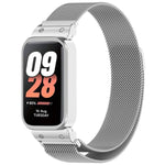 Cornice per orologio xDfind con cinturino magnetico in metallo integrato., For Xiaomi Band 10 Pro/9 Pro/Redmi Watch 6/5/4, For Redmi Watch 5 / Watch 4, For Redmi Band 3 / Xiaomi Smart Band 9 Active, For Redmi Band 2 / Xiaomi Smart Band 8 Active