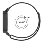Cornice per orologio xDfind con cinturino magnetico in metallo integrato., For Xiaomi Band 10 Pro/9 Pro/Redmi Watch 6/5/4, For Redmi Watch 5 / Watch 4, For Redmi Band 3 / Xiaomi Smart Band 9 Active, For Redmi Band 2 / Xiaomi Smart Band 8 Active