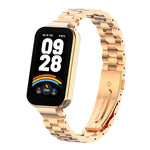 Cinturino in metallo con tre perline integrate per orologio xDfind, For Xiaomi Band 10 Pro/9 Pro/Redmi Watch 6/5/4, For Redmi Watch 5, For Redmi Band 3 / Xiaomi Smart Band 9 Active, For Redmi Watch 4, For Redmi Band 2 / Xiaomi Smart Band 8 Active      ...