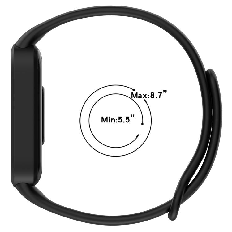 Cinturino per orologio integrato in morbido silicone xDfind, For Redmi Band 2 / Xiaomi Smart Band 8 Active