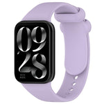 Cinturino per orologio xDfind in silicone nero tinta unita con fibbia, For Xiaomi Band 10 Pro/9 Pro/Redmi Watch 6/5/4, For Redmi Watch 6 / Watch 5 / Watch 4