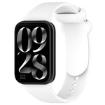 Cinturino per orologio xDfind in silicone nero tinta unita con fibbia, For Xiaomi Band 10 Pro/9 Pro/Redmi Watch 6/5/4, For Redmi Watch 6 / Watch 5 / Watch 4