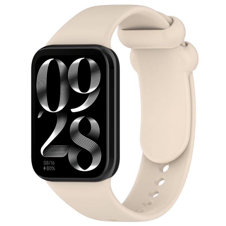 Cinturino per orologio xDfind in silicone nero tinta unita con fibbia, For Xiaomi Band 10 Pro/9 Pro/Redmi Watch 6/5/4, For Redmi Watch 6 / Watch 5 / Watch 4