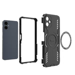 Custodia per telefono antiurto con anello magnetico Butterfly Armor MagSafe., For Samsung Galaxy A06 4G, For Samsung Galaxy A15 5G, For Samsung Galaxy A55 5G, For Samsung Galaxy A35 5G