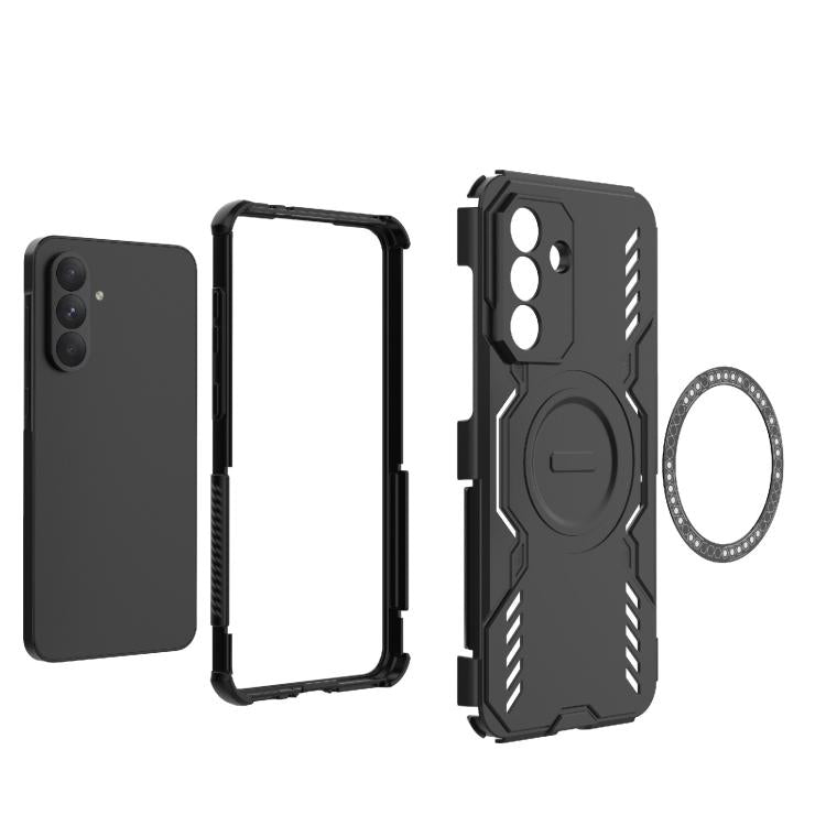 Custodia per telefono antiurto con anello magnetico Butterfly Armor MagSafe., For Samsung Galaxy A56 5G, For Samsung Galaxy A26 5G, For Samsung Galaxy A36 5G, For Samsung Galaxy A16 5G