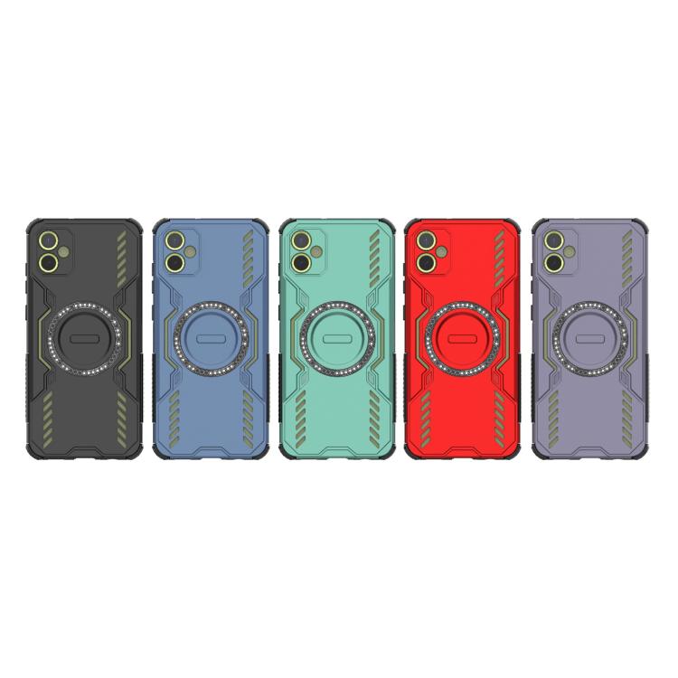 Custodia per telefono antiurto con anello magnetico Butterfly Armor MagSafe., For Samsung Galaxy A05 4G, For Samsung Galaxy A25 5G, For Samsung Galaxy A23