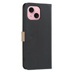 Custodia per telefono in pelle con motivo floreale traforato e protezione RFID., For iPhone 15, For iPhone 13 / 14, For iPhone 14 Pro, For iPhone 14 Pro Max
