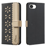 Custodia per telefono in pelle con motivo floreale traforato e protezione RFID., For iPhone 18 Pro/17 Pro, For iPhone 18 Pro Max/17 Pro Max, For iPhone 16e / 17e, For iPhone 17
