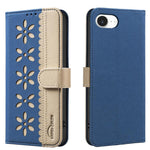 Custodia per telefono in pelle con motivo floreale traforato e protezione RFID., For iPhone 18 Pro/17 Pro, For iPhone 18 Pro Max/17 Pro Max, For iPhone 16e / 17e, For iPhone 17
