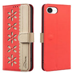 Custodia per telefono in pelle con motivo floreale traforato e protezione RFID., For iPhone 18 Pro/17 Pro, For iPhone 18 Pro Max/17 Pro Max, For iPhone 16e / 17e, For iPhone 17