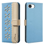 Custodia per telefono in pelle con motivo floreale traforato e protezione RFID., For iPhone 18 Pro/17 Pro, For iPhone 18 Pro Max/17 Pro Max, For iPhone 16e / 17e, For iPhone 17