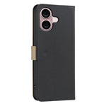 Custodia per telefono in pelle con motivo floreale traforato e protezione RFID., For iPhone 16, For iPhone 15 Pro Max, For iPhone 15 Pro, For iPhone 14 Plus / 15 Plus