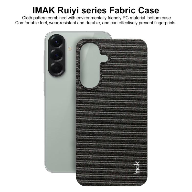 Custodia per telefono Imak Ruiyi Series con texture in tessuto PU + PC, For Samsung Galaxy A57 5G, For Samsung Galaxy A37 5G, For Samsung Galaxy A07 4G, For Samsung Galaxy A17 5G, For Samsung Galaxy A56 5G