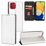 Custodia per telefono in pelle con texture a griglia cubica., For Samsung Galaxy A03 164.2mm Global, For Samsung Galaxy A03 166.5mm EU Version, For Samsung Galaxy A13 4G, For Samsung Galaxy A32 5G / M32 5G