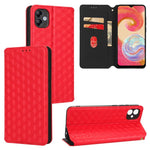 Custodia per telefono in pelle con texture a griglia cubica., For Samsung Galaxy A23 4G / 5G / F23 / M23, For Samsung Galaxy A04e / M04 / F04, For Samsung Galaxy A14 4G / 5G, For Samsung Galaxy A24 5G