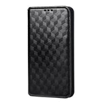 Custodia per telefono in pelle con texture a griglia cubica., For Samsung Galaxy A05, For Samsung Galaxy A25 5G Japan Version / A25e, For Samsung Galaxy A25 5G, For Samsung Galaxy A24 4G