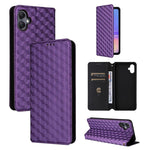 Custodia per telefono in pelle con texture a griglia cubica., For Samsung Galaxy A05, For Samsung Galaxy A25 5G Japan Version / A25e, For Samsung Galaxy A25 5G, For Samsung Galaxy A24 4G