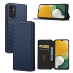 Custodia per telefono in pelle con texture a griglia cubica., For Samsung Galaxy A23 4G / 5G / F23 / M23, For Samsung Galaxy A04e / M04 / F04, For Samsung Galaxy A14 4G / 5G, For Samsung Galaxy A24 5G
