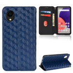 Custodia per telefono in pelle con texture a griglia cubica., For Samsung Galaxy A52 4G / 5G / A52s 5G, For Samsung Galaxy A12 / A12 Nacho / M12, For Samsung Galaxy A02s / A03s 164.2mm, For Samsung Galaxy A22 5G Japan Version