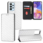 Custodia per telefono in pelle con texture a griglia cubica., For Samsung Galaxy A23 4G / 5G / F23 / M23, For Samsung Galaxy A04e / M04 / F04, For Samsung Galaxy A14 4G / 5G, For Samsung Galaxy A24 5G