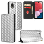 Custodia per telefono in pelle con texture a griglia cubica., For Samsung Galaxy A34 5G, For Samsung Galaxy A54 5G, For Samsung Galaxy A23e / A23s, For Samsung Galaxy A04 4G / M13 5G