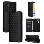 Custodia per telefono in pelle con texture a griglia cubica., For Samsung Galaxy A05, For Samsung Galaxy A25 5G Japan Version / A25e, For Samsung Galaxy A25 5G, For Samsung Galaxy A24 4G