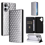 Custodia per telefono in pelle con texture a griglia cubica., For Samsung Galaxy A05, For Samsung Galaxy A25 5G Japan Version / A25e, For Samsung Galaxy A25 5G, For Samsung Galaxy A24 4G