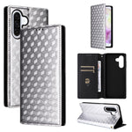 Custodia per telefono in pelle con texture a griglia cubica., For Samsung Galaxy A07 4G / 5G, For Samsung Galaxy A06 4G / 5G, For Samsung Galaxy A56 5G / A36 5G, For Samsung Galaxy A26 5G