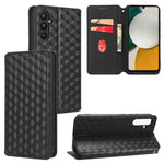 Custodia per telefono in pelle con texture a griglia cubica., For Samsung Galaxy A34 5G, For Samsung Galaxy A54 5G, For Samsung Galaxy A23e / A23s, For Samsung Galaxy A04 4G / M13 5G