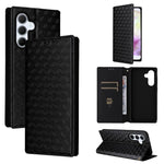 Custodia per telefono in pelle con texture a griglia cubica., For Samsung Galaxy A07 4G / 5G, For Samsung Galaxy A06 4G / 5G, For Samsung Galaxy A56 5G / A36 5G, For Samsung Galaxy A26 5G