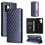 Custodia per telefono in pelle con texture a griglia cubica., For Samsung Galaxy A57 5G, For Samsung Galaxy A37 5G, For Galaxy A27 5G, For Samsung Galaxy A17 4G / 5G