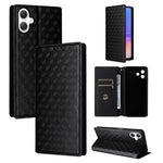 Custodia per telefono in pelle con texture a griglia cubica., For Samsung Galaxy A07 4G / 5G, For Samsung Galaxy A06 4G / 5G, For Samsung Galaxy A56 5G / A36 5G, For Samsung Galaxy A26 5G