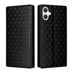 Custodia per telefono in pelle con texture a griglia cubica., For Samsung Galaxy A07 4G / 5G, For Samsung Galaxy A06 4G / 5G, For Samsung Galaxy A56 5G / A36 5G, For Samsung Galaxy A26 5G