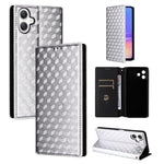 Custodia per telefono in pelle con texture a griglia cubica., For Samsung Galaxy A07 4G / 5G, For Samsung Galaxy A06 4G / 5G, For Samsung Galaxy A56 5G / A36 5G, For Samsung Galaxy A26 5G