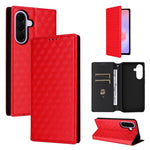 Custodia per telefono in pelle con texture a griglia cubica., For Samsung Galaxy A57 5G, For Samsung Galaxy A37 5G, For Galaxy A27 5G, For Samsung Galaxy A17 4G / 5G